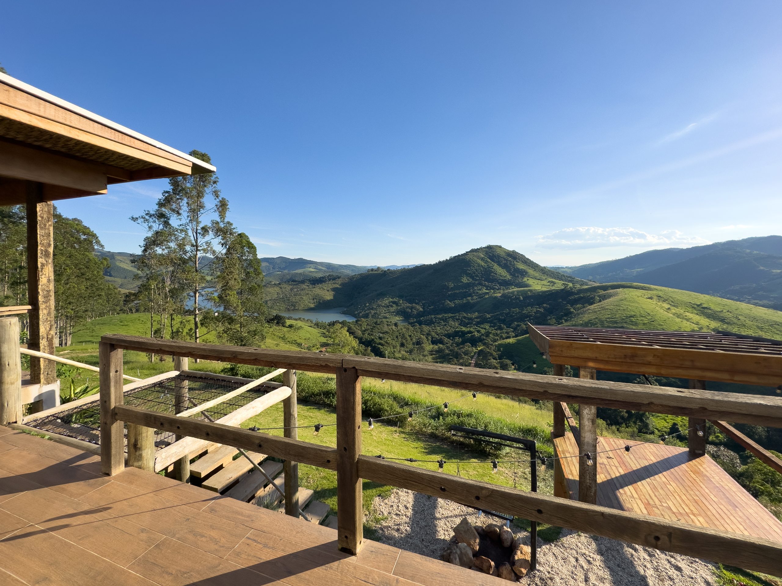 Deck / Varanda no Monte Ybityara